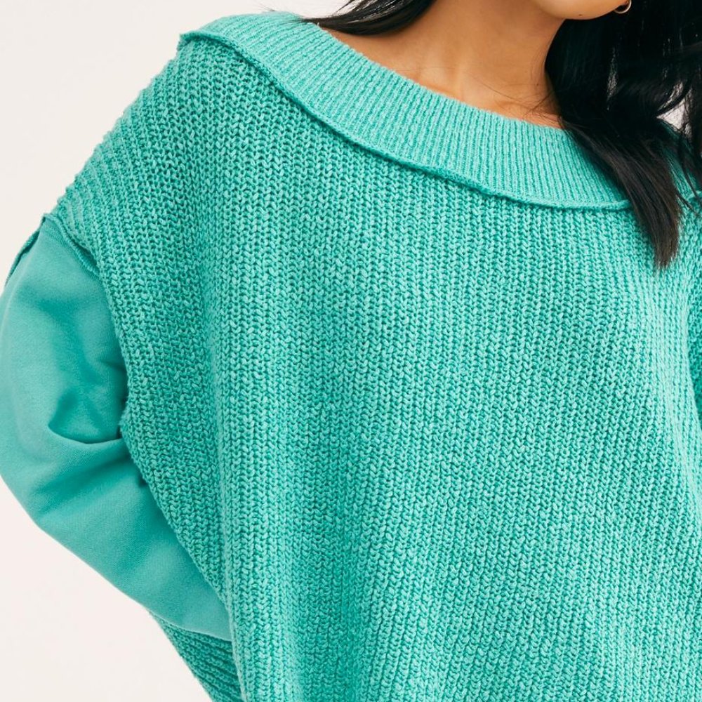NEW Free People Never Leaving Pullover Sweater M - Picture 5 of 10